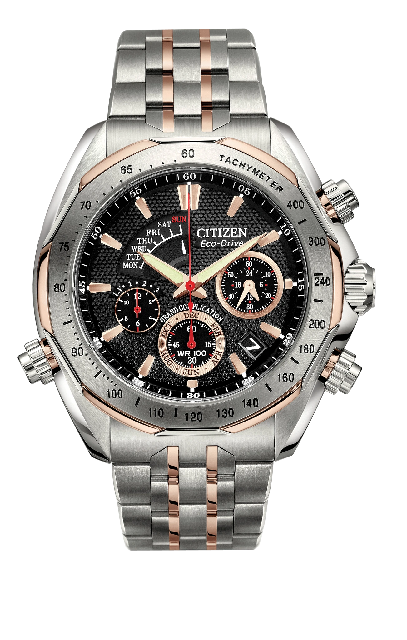 Grand Complication Black Dial Super Titanium Bracelet BZ0016-50E